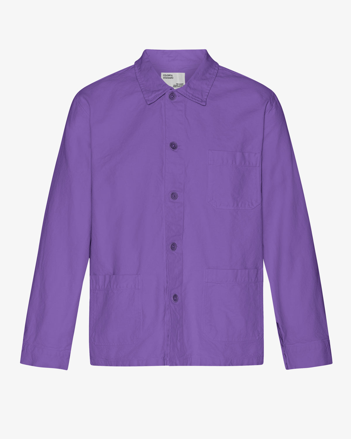 Organic Workwear Jacket - Ultra Violet