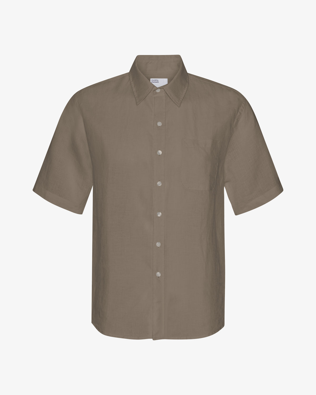 Linen SS Shirt - Dusty Olive