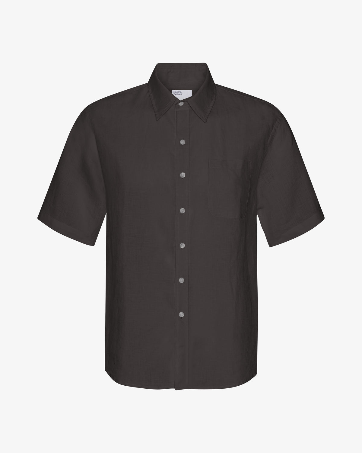 Linen SS Shirt - Lava Grey