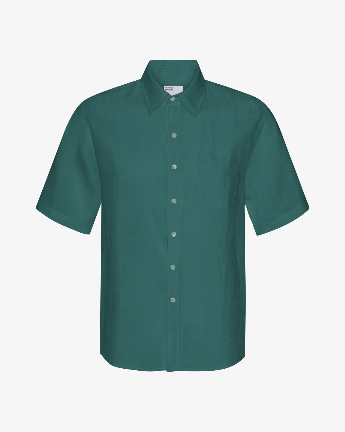 Linen SS Shirt - Ocean Green