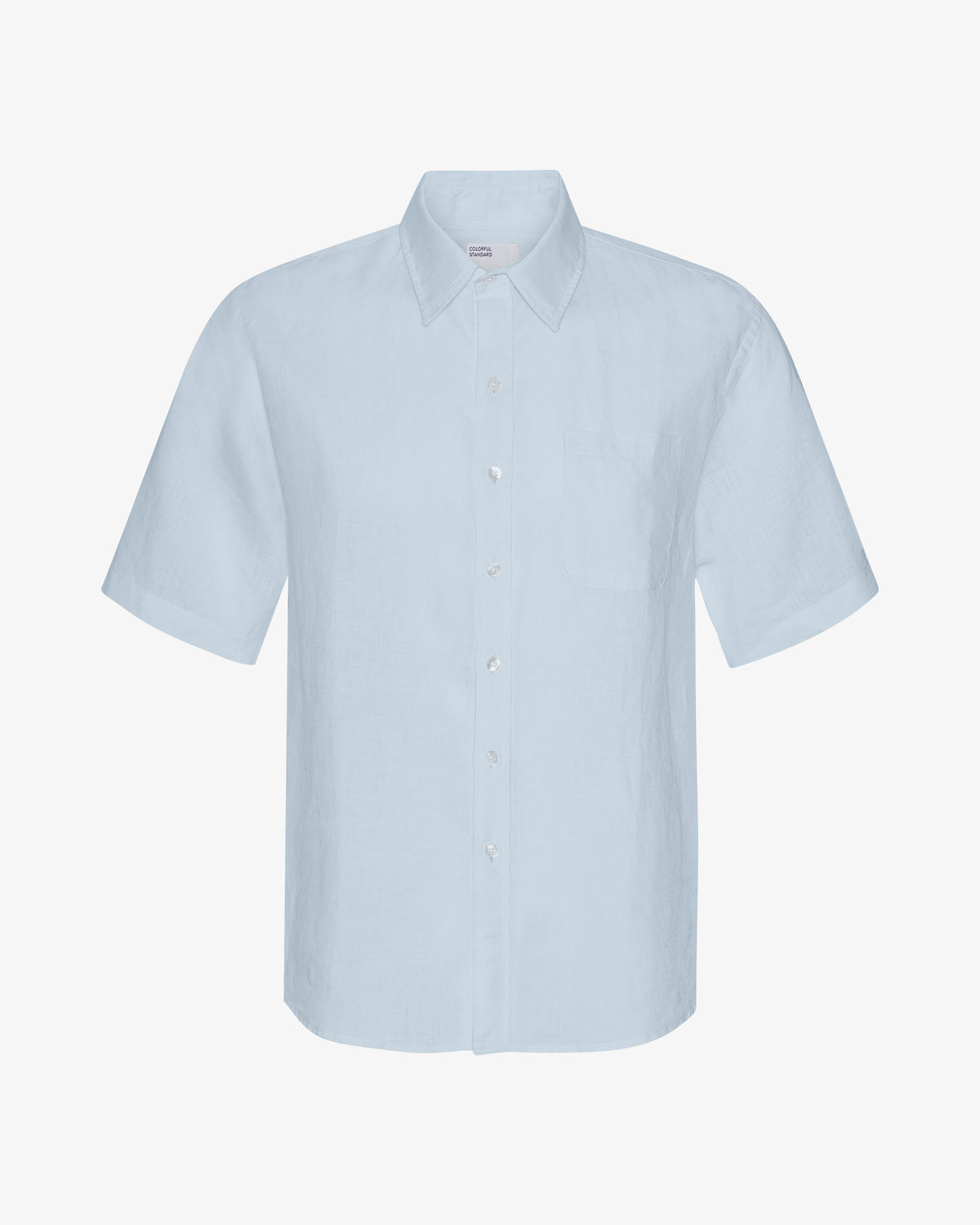 Linen SS Shirt - Polar Blue
