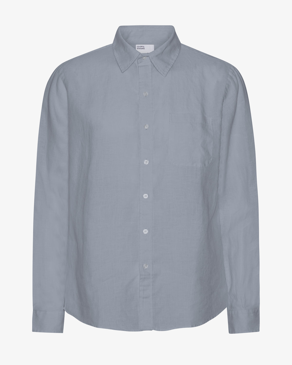 Linen Shirt - Steel Blue