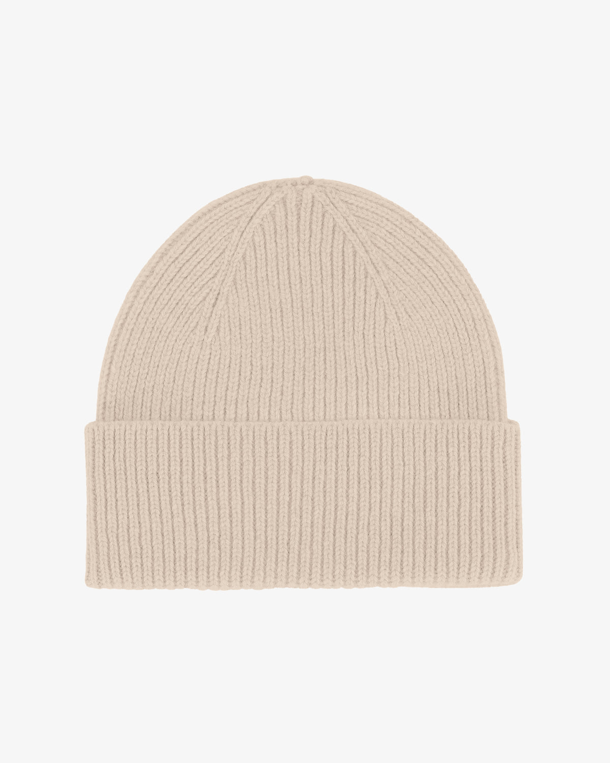 Merino Wool Beanie - Ivory White