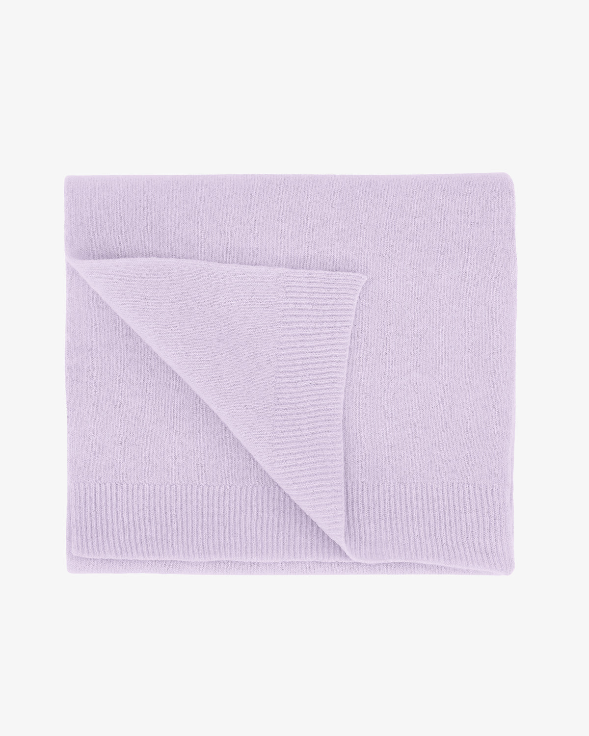 Merino Wool Scarf - Soft Lavender