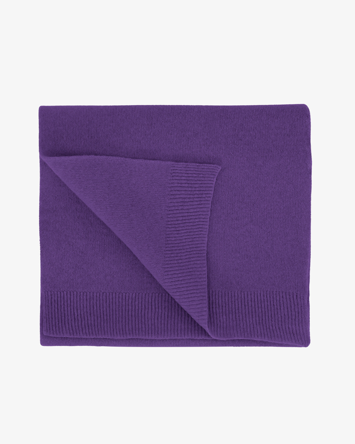 Merino Wool Scarf - Ultra Violet