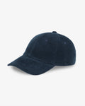Organic Corduroy Cap - Navy Blue