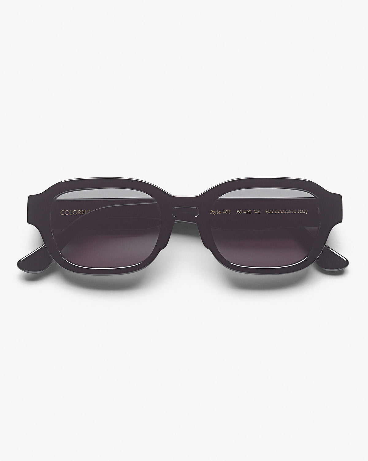 Sunglass 01 - Deep Black Solid - Black