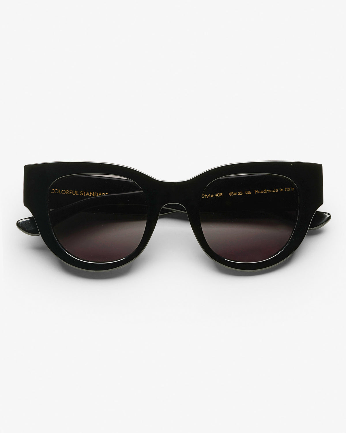 Sunglass 06 - Deep Black Solid - Black