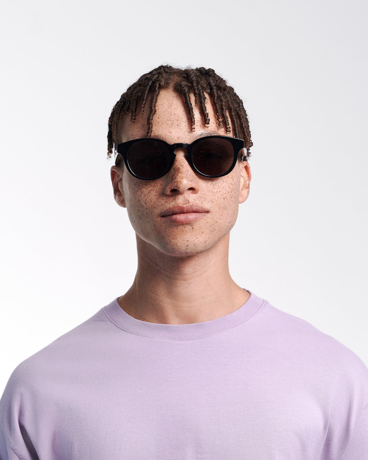 Sunglass 12 - Deep Black Solid - Black - Male