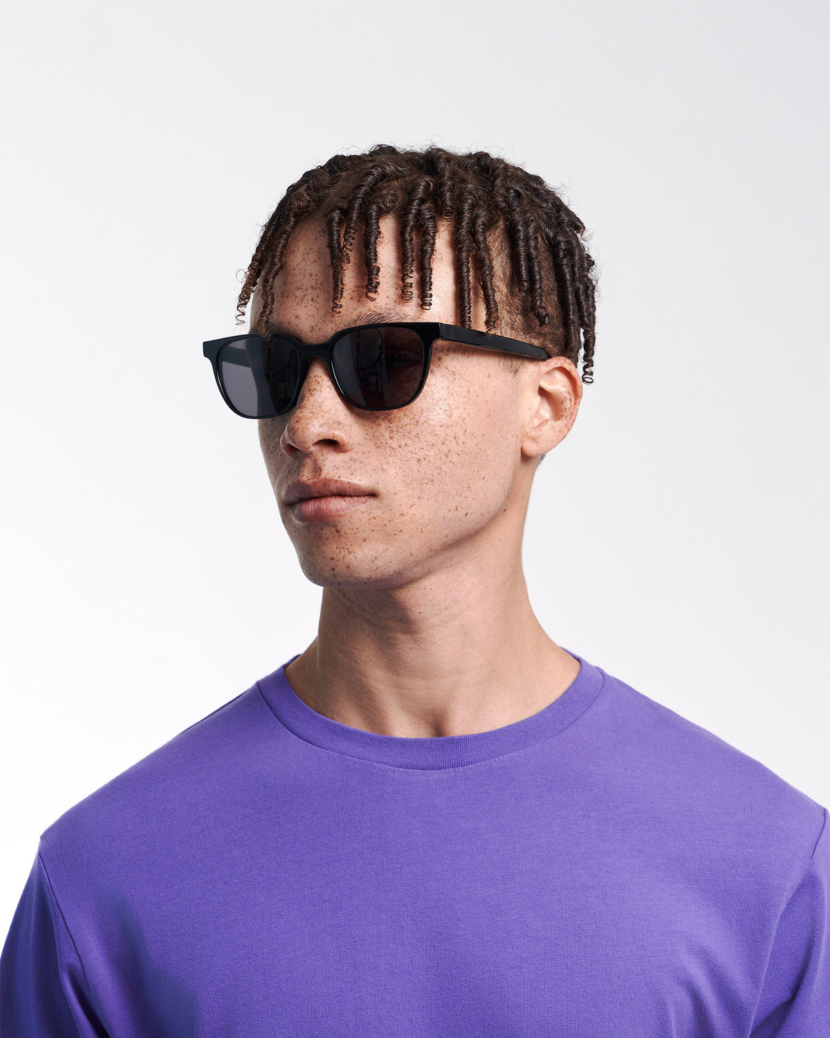 Sunglass 14 - Deep Black Solid - Black