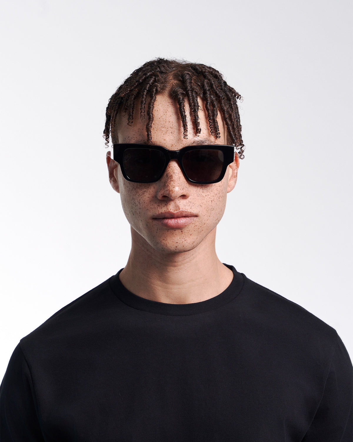 Sunglass 02 - Deep Black Solid - Black