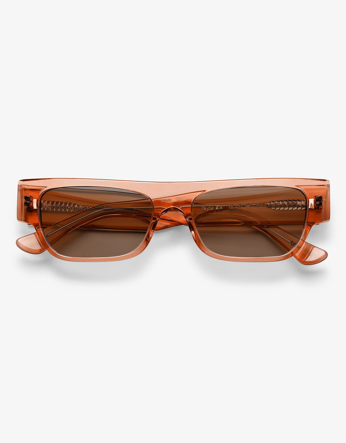 Sunglass 04 - Dark Amber - Brown