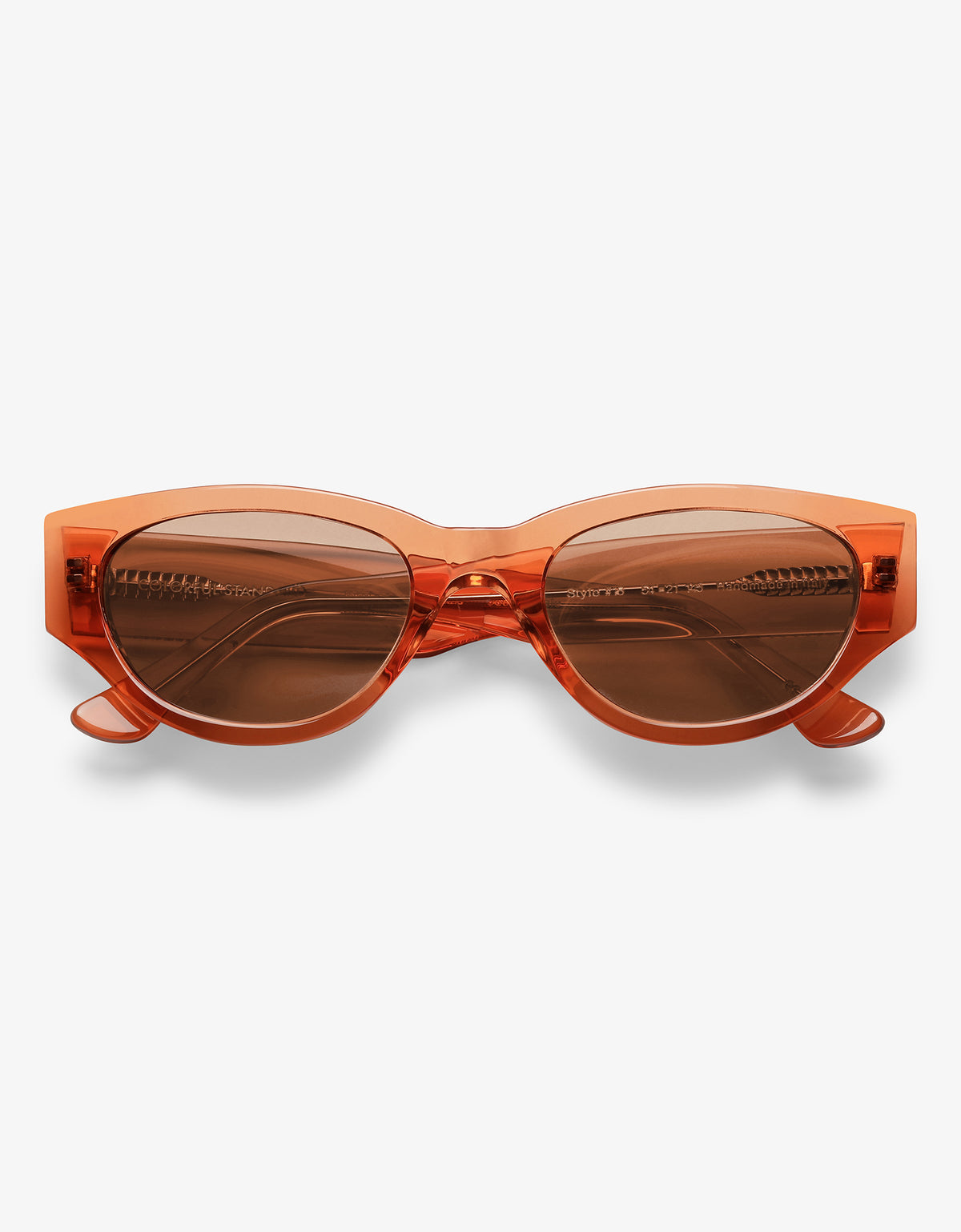 Sunglass 16 - Dark Amber - Brown