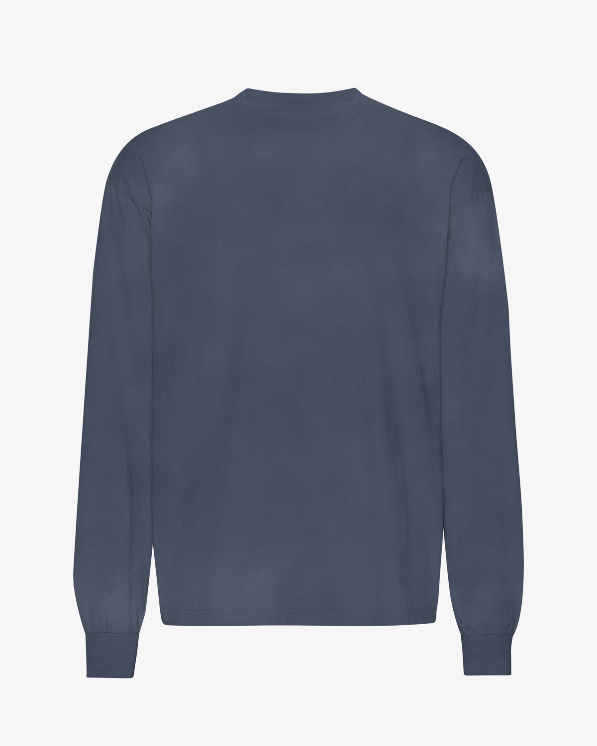 Oversized Organic LS T-Shirt - Neptune Blue