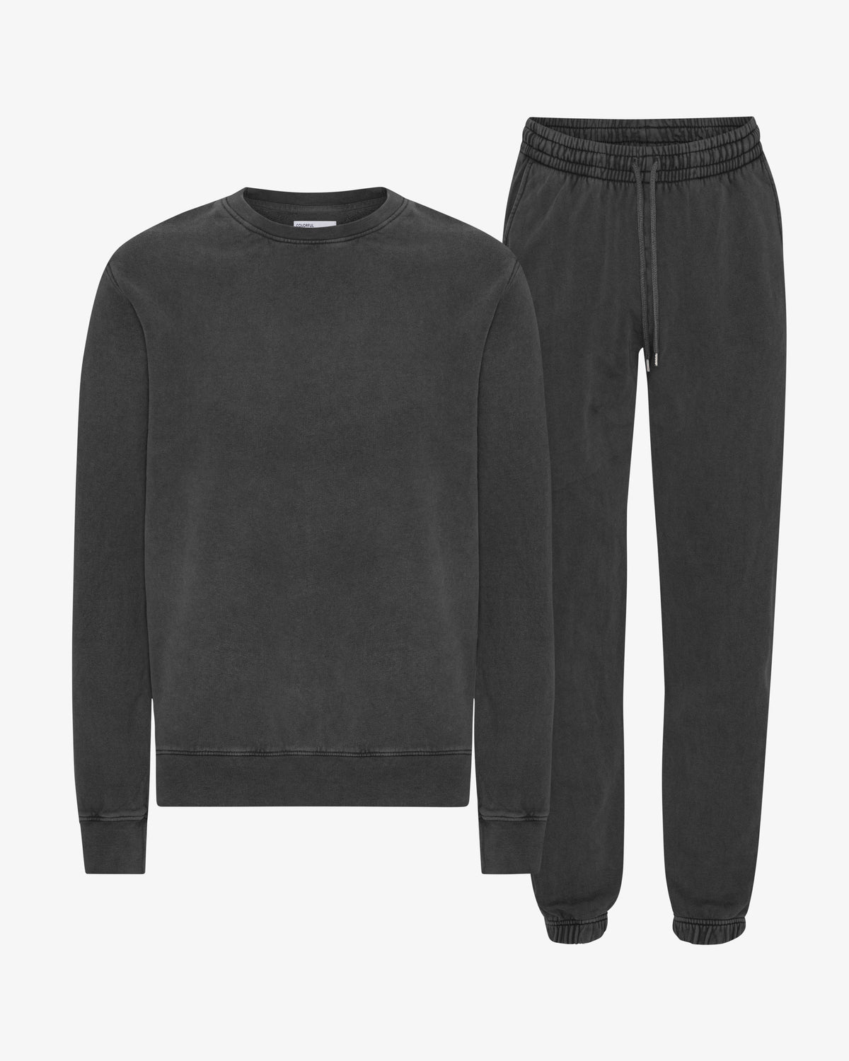 Organic Classic Sweatsuit - Faded Black