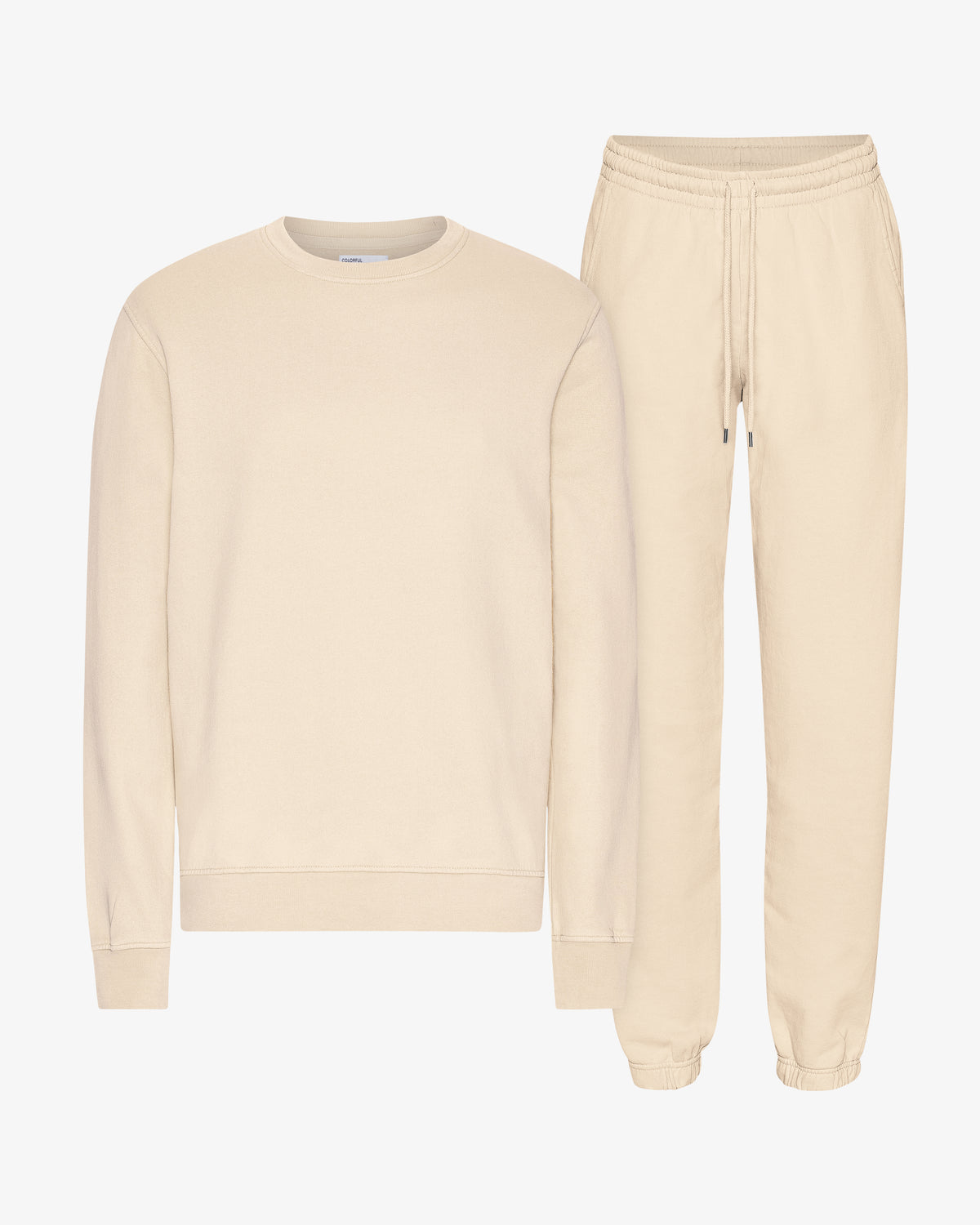Organic Classic Sweatsuit - Ivory White