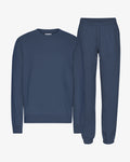 Organic Classic Sweatsuit - Petrol Blue