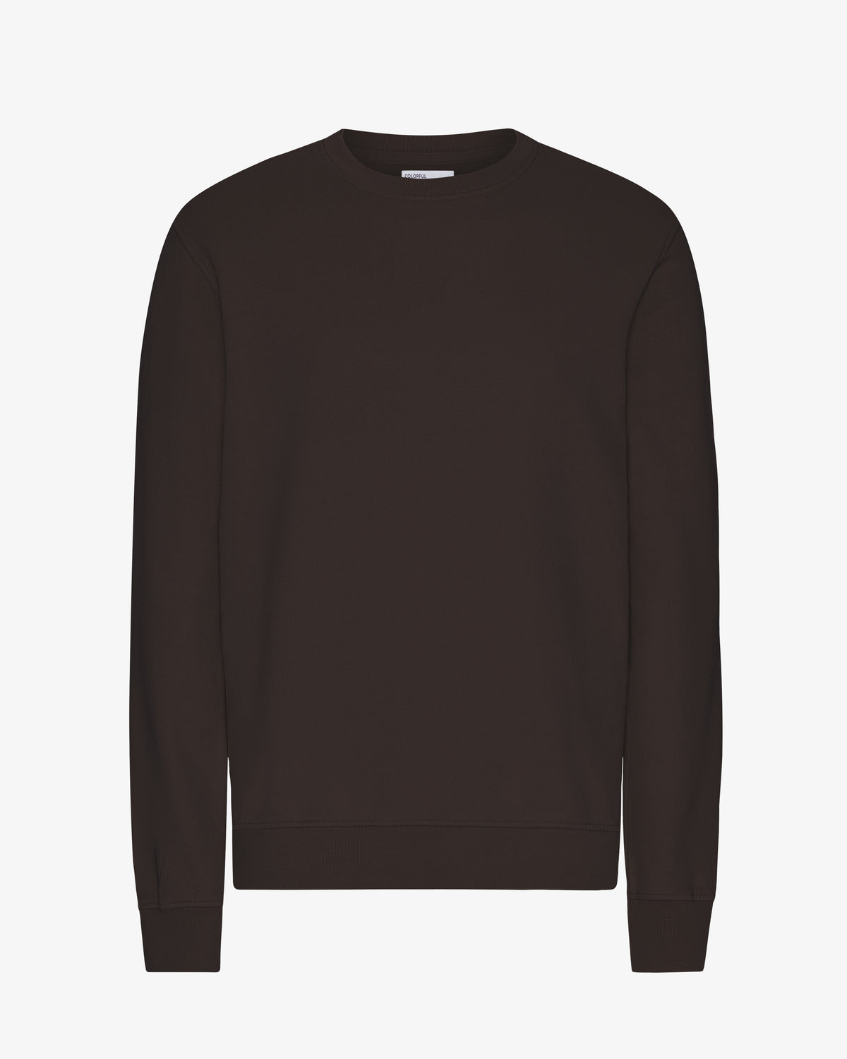 Classic Organic Crew - Coffee Brown