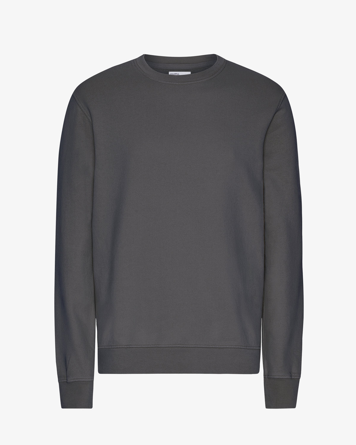 Classic Organic Crew - Lava Grey