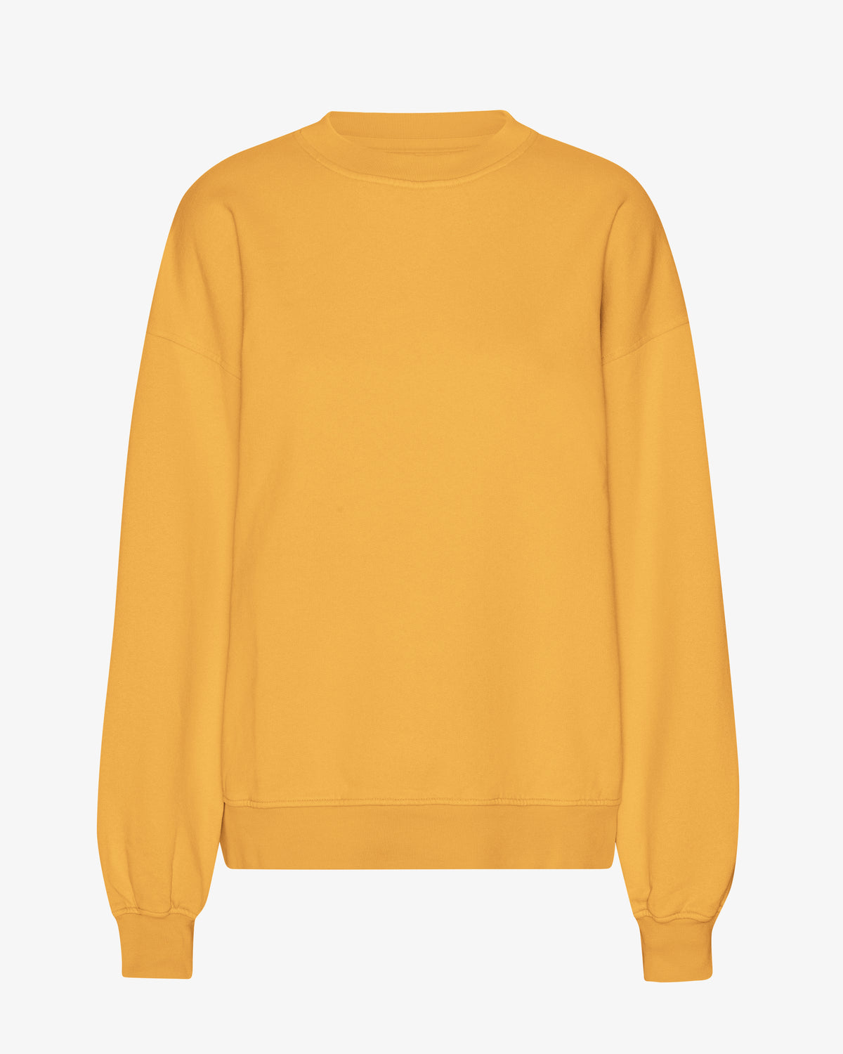 Organic Oversized Crew - Burned Yellow