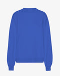 Organic Oversized Crew - Sapphire Blue