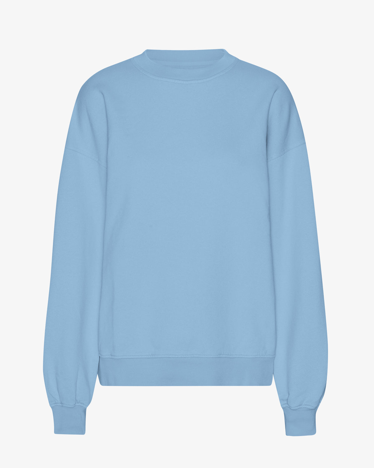 Organic Oversized Crew - Seaside Blue