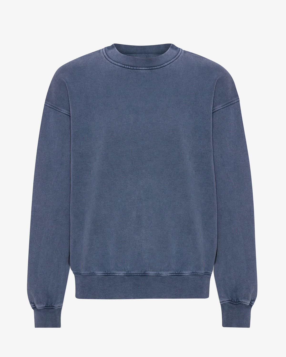 Organic Oversized Crew - Neptune Blue