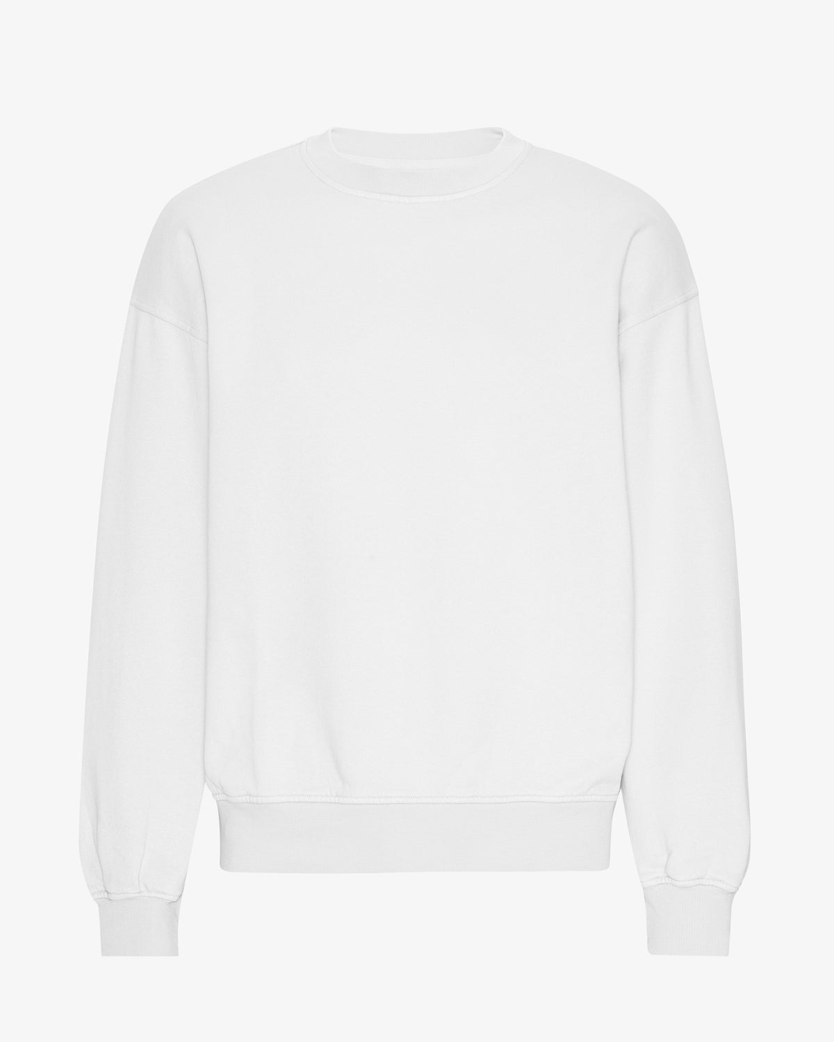 Organic Oversized Crew - Optical White