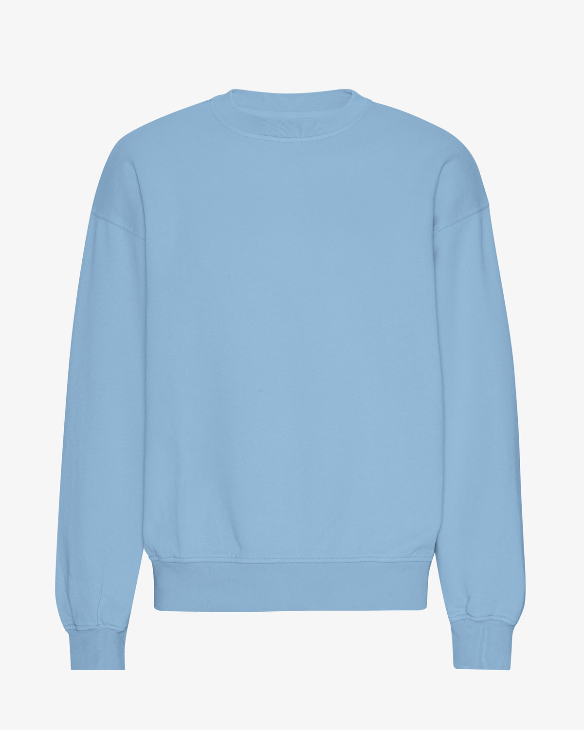 Organic Oversized Crew - Seaside Blue