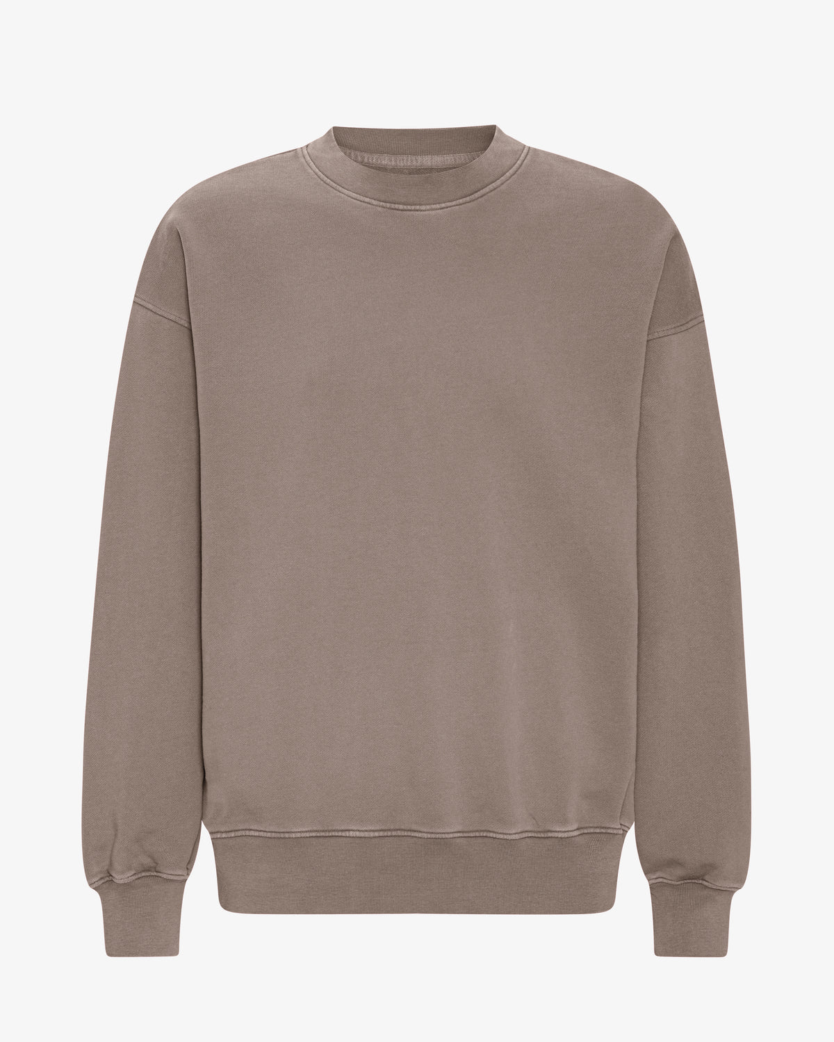 Organic Oversized Crew - Faded Khaki