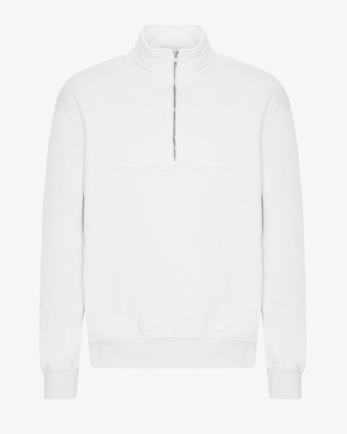 Organic Quarter Zip - Optical White