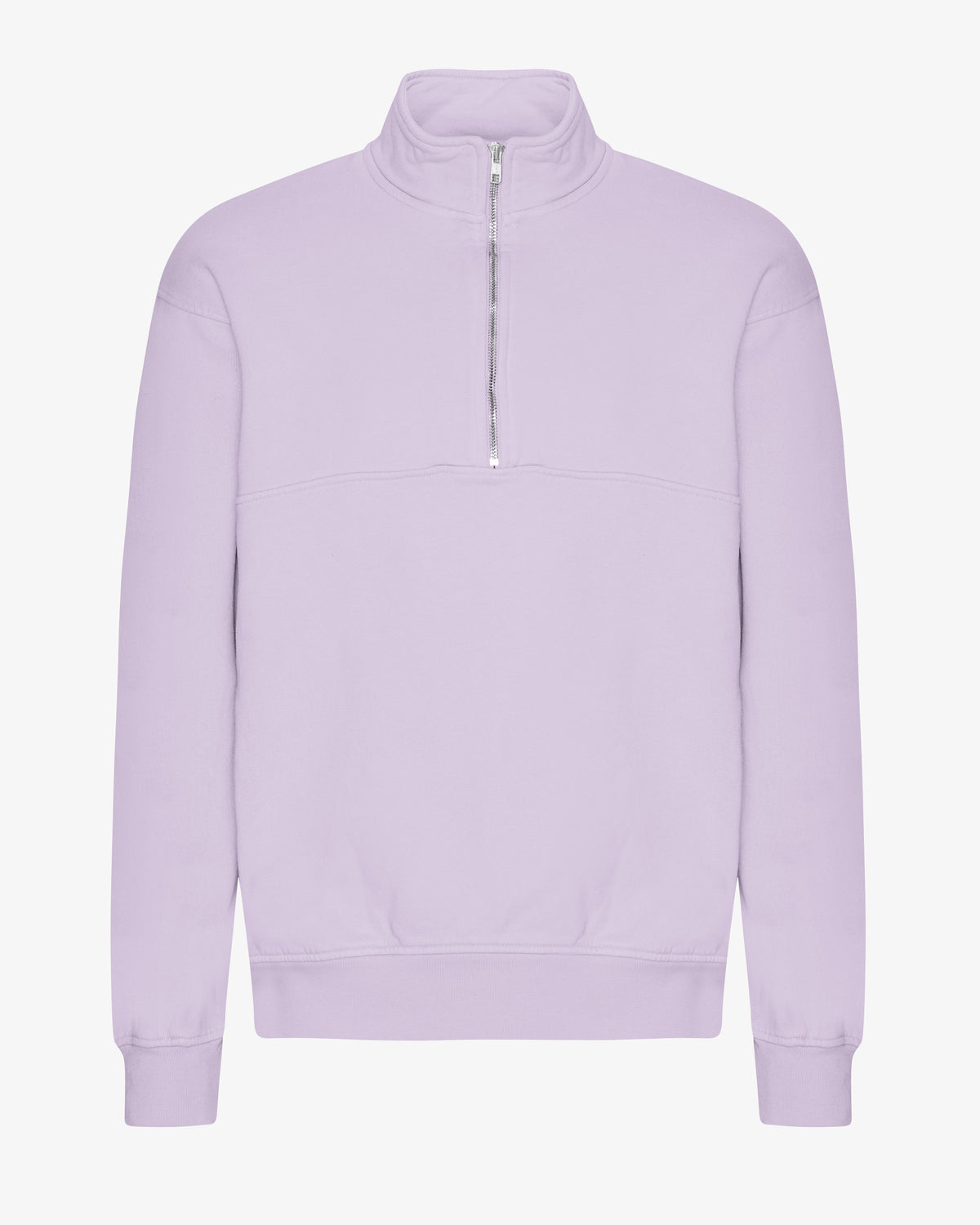 Organic Quarter Zip - Soft Lavender