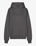 Organic Oversized Hood - Lava Grey
