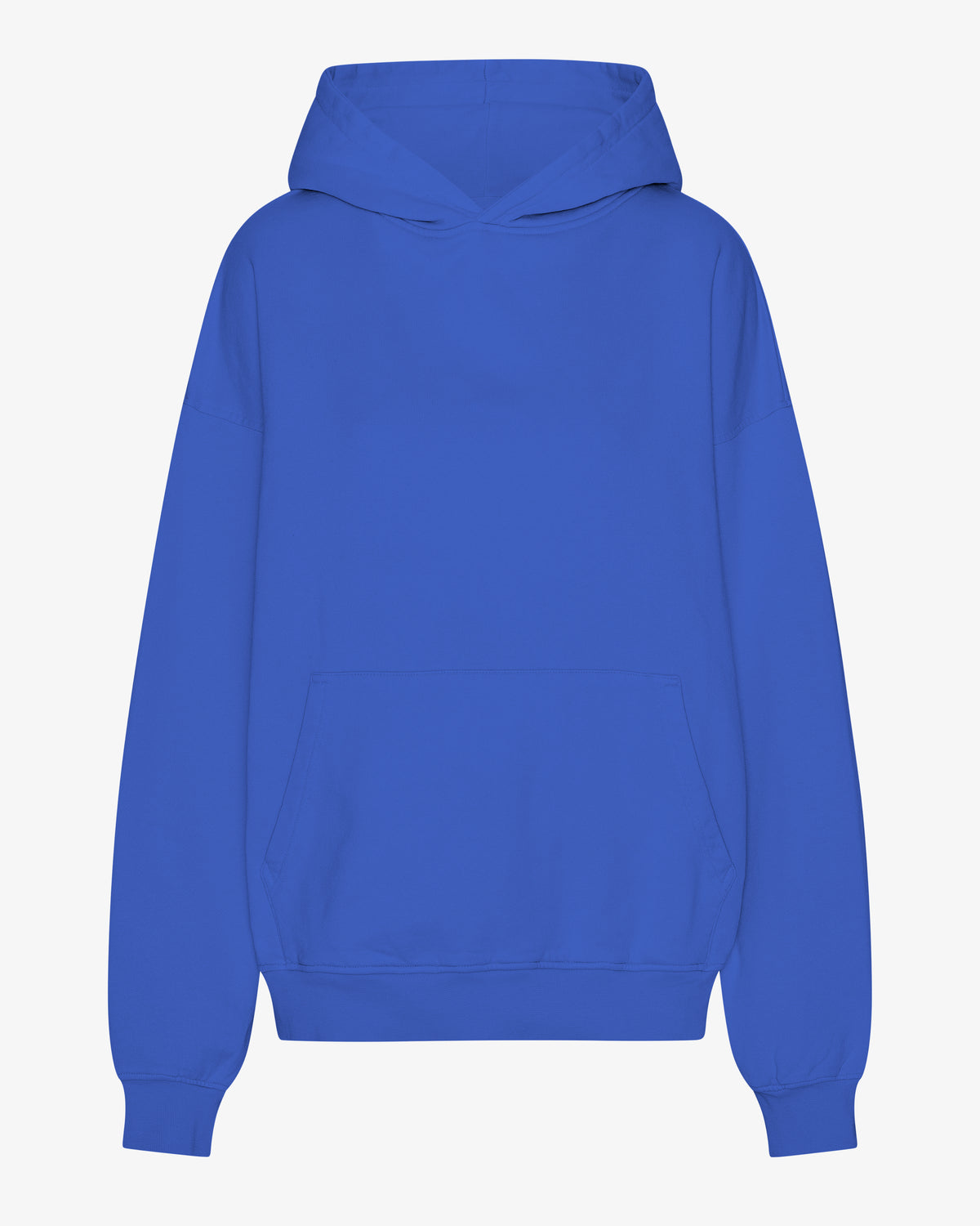Organic Oversized Hood - Sapphire Blue