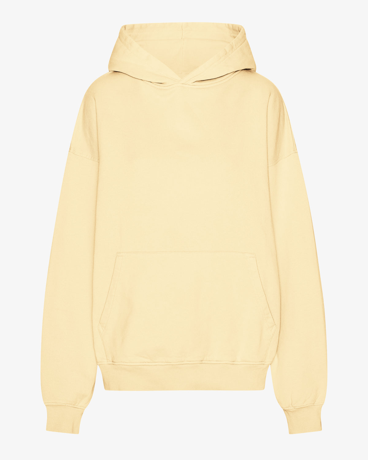 Organic Oversized Hood - Soft Yellow