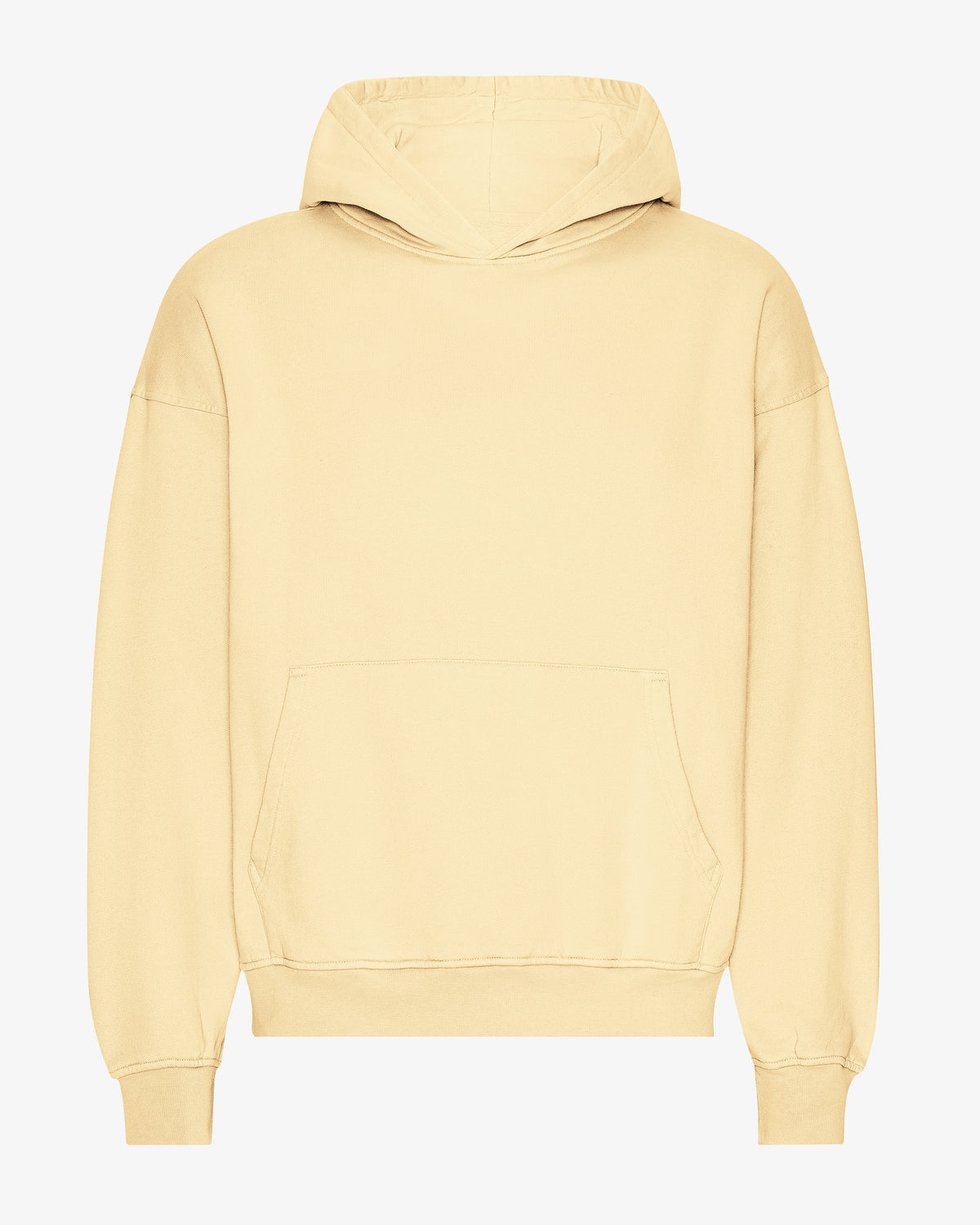 Organic Oversized Hood - Soft Yellow