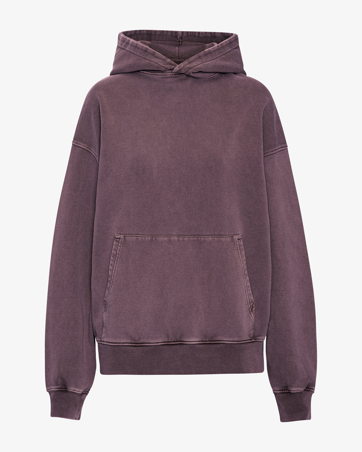 Organic Oversized Hood - Faded Grape