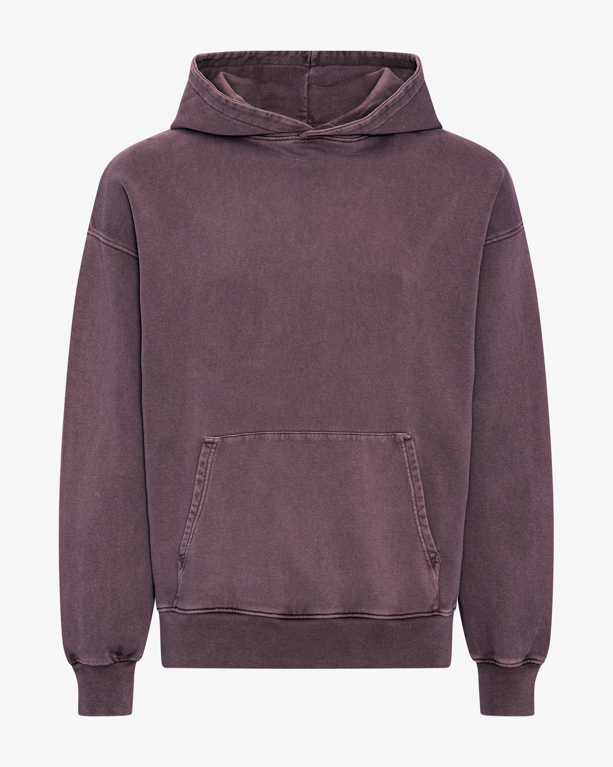 Organic Oversized Hood - Faded Grape