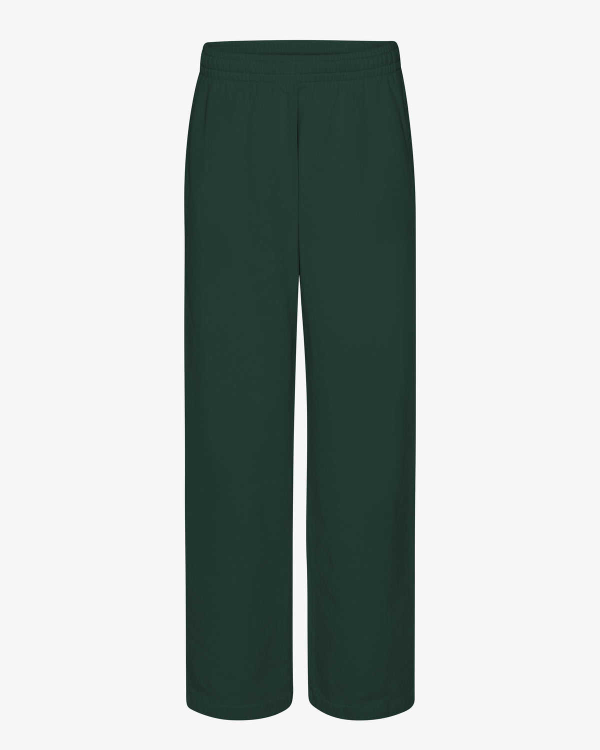 Organic Straight Leg Sweatpants - Emerald Green