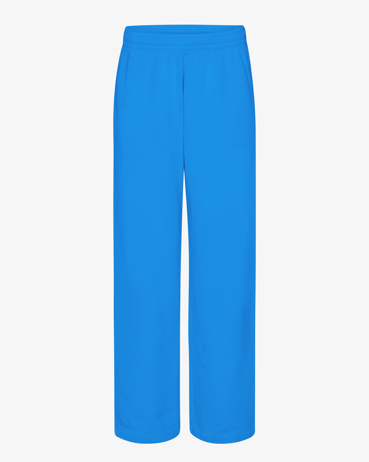 Organic Straight Leg Sweatpants - Pacific Blue