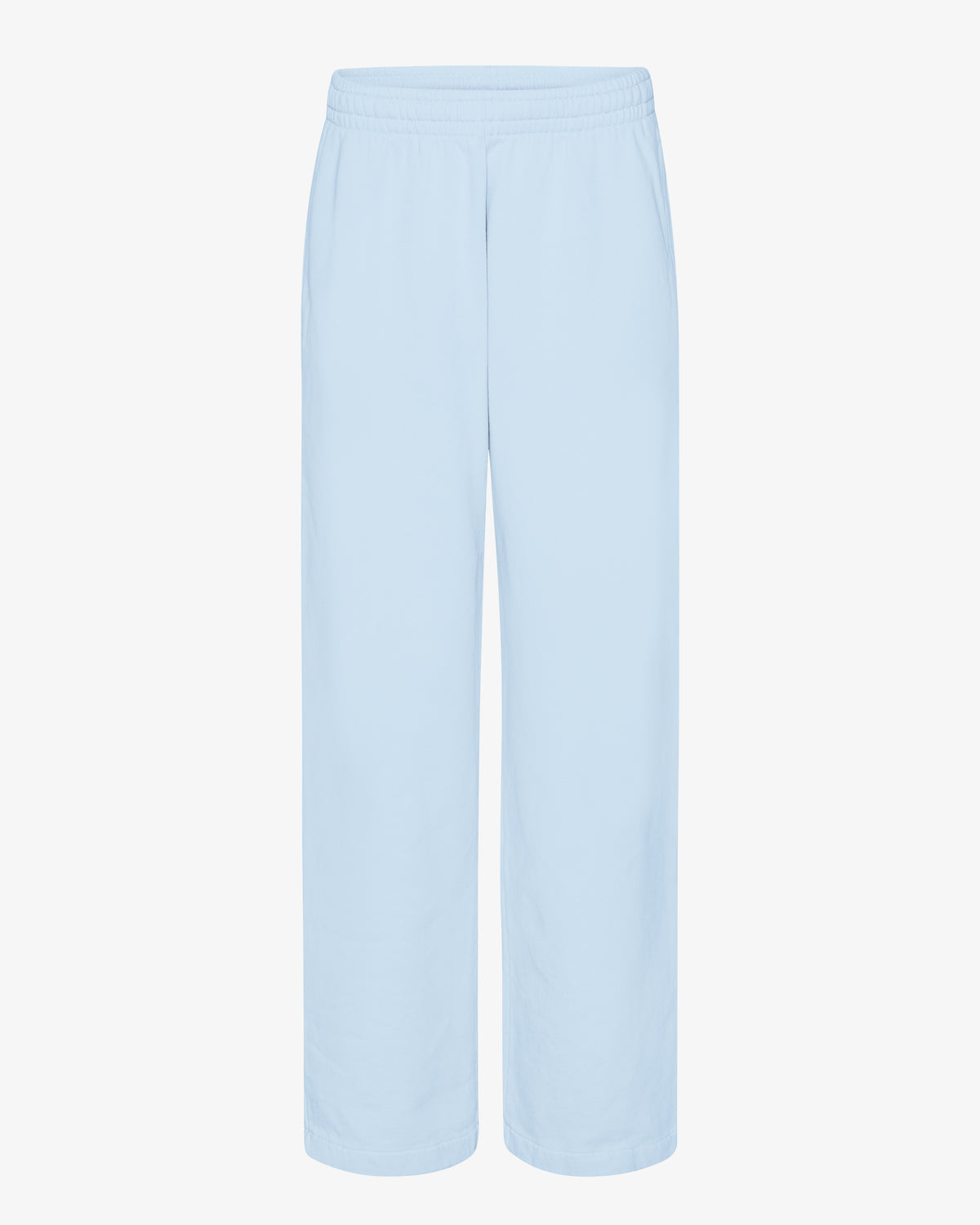 Organic Straight Leg Sweatpants - Polar Blue