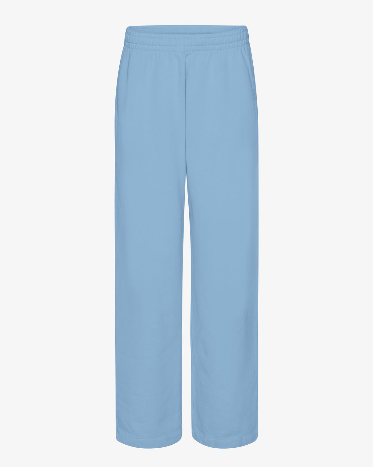 Organic Straight Leg Sweatpants - Seaside Blue