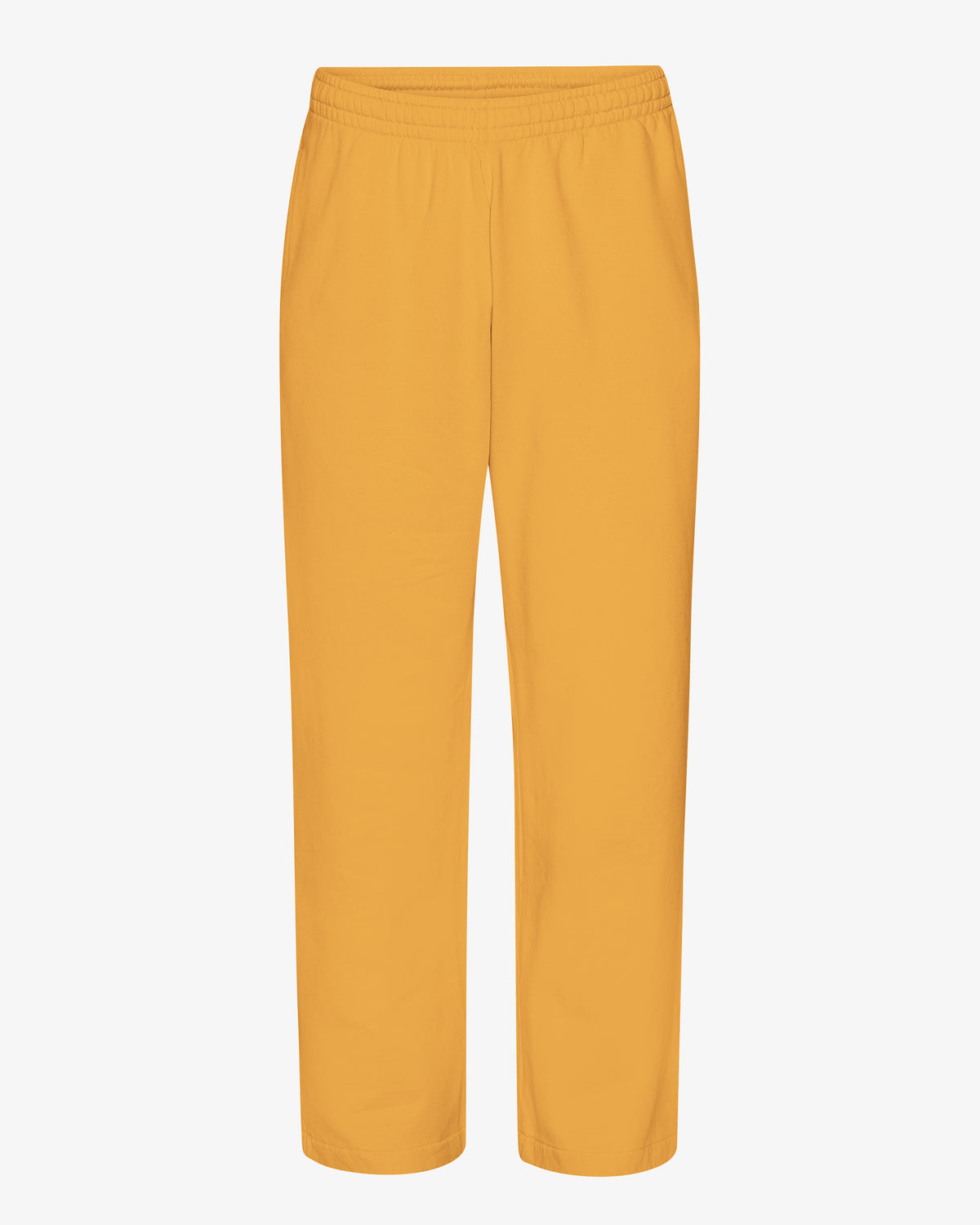 Organic Straight Leg Sweatpants - Burned Yellow