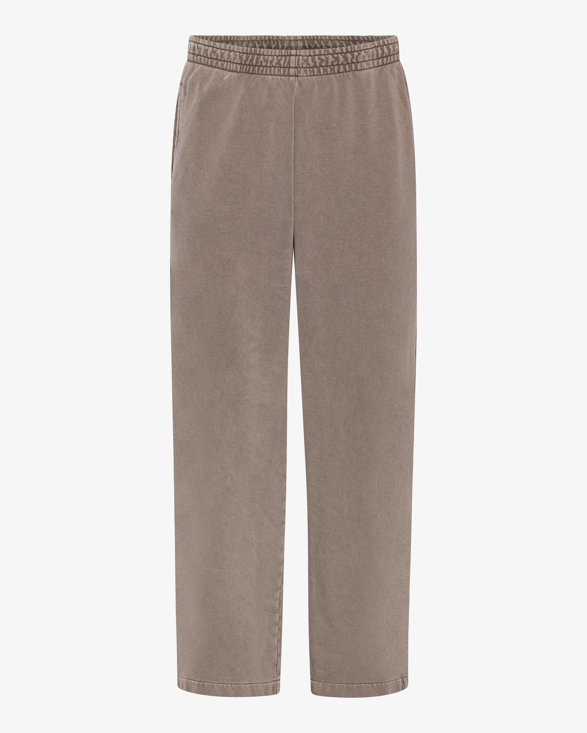 Organic Straight Leg Sweatpants - Faded Khaki