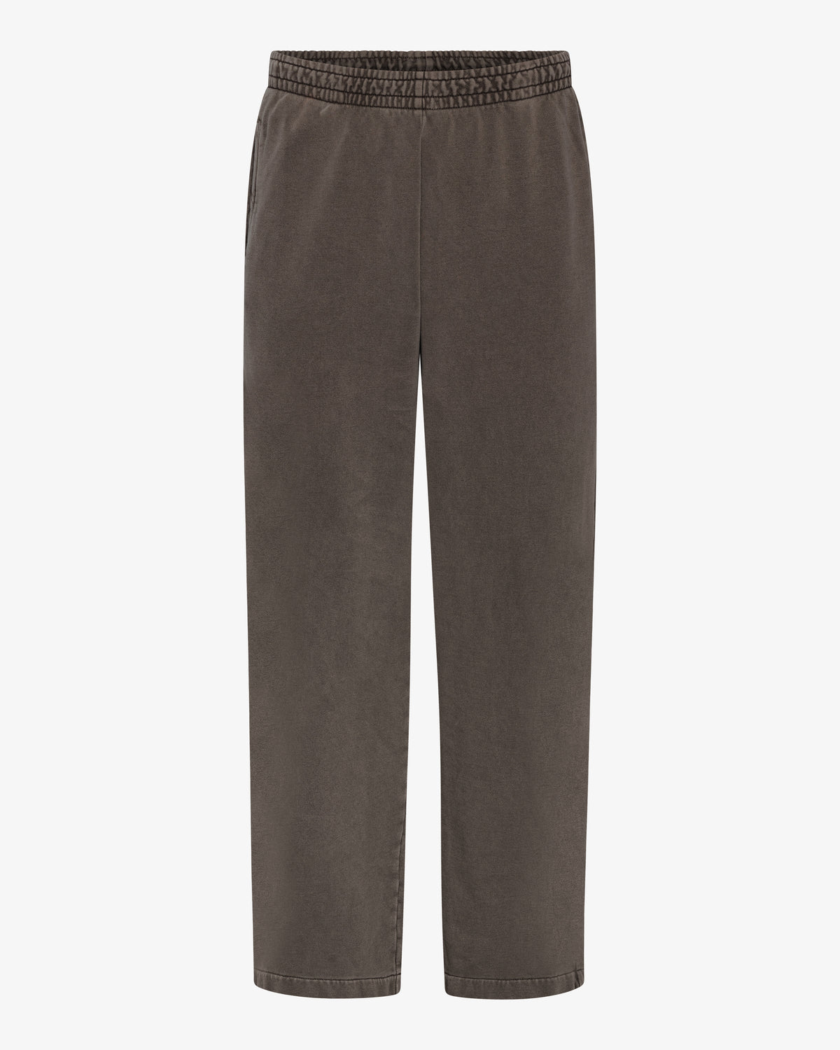Organic Straight Leg Sweatpants - Faded Mud