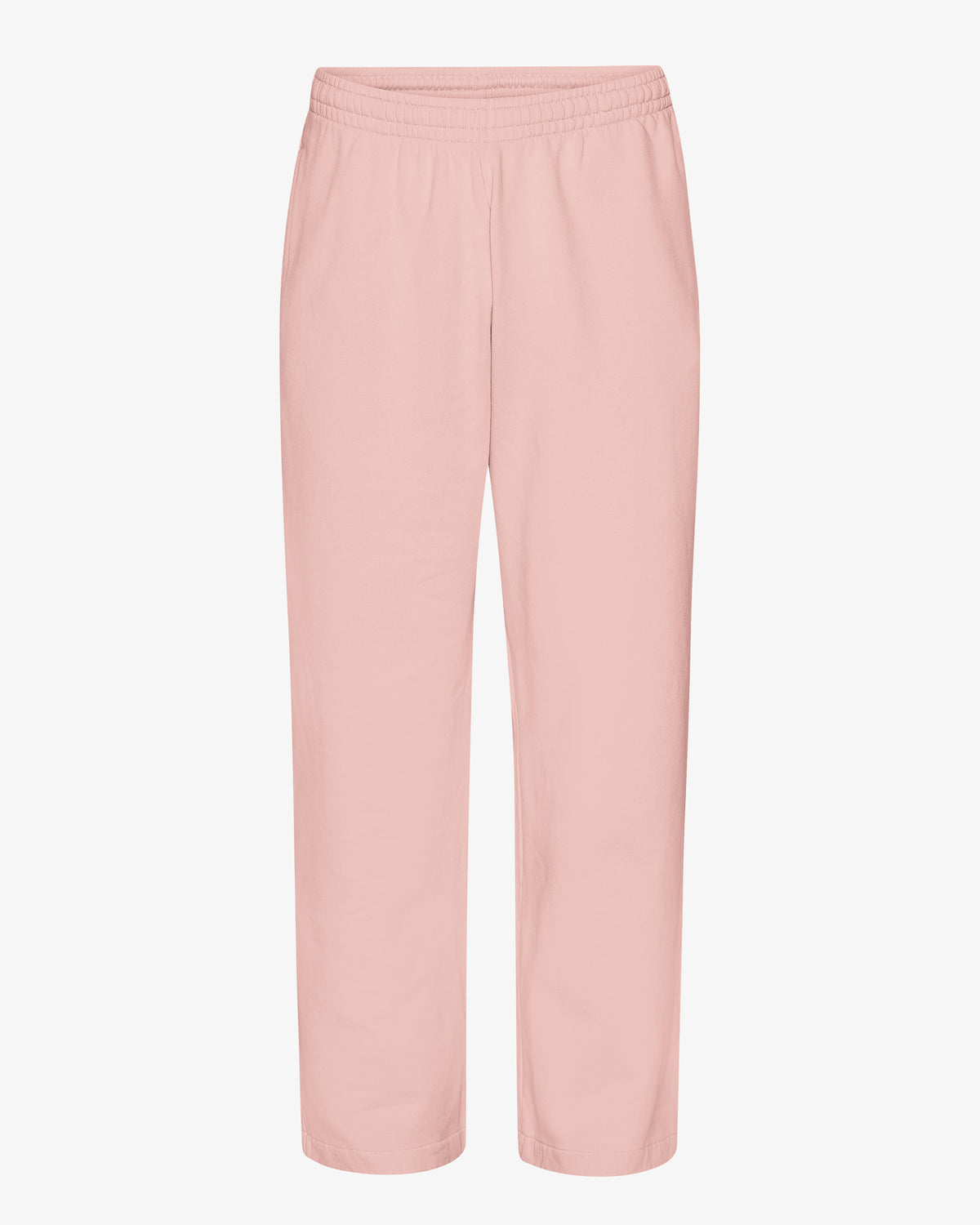 Organic Straight Leg Sweatpants - Faded Pink
