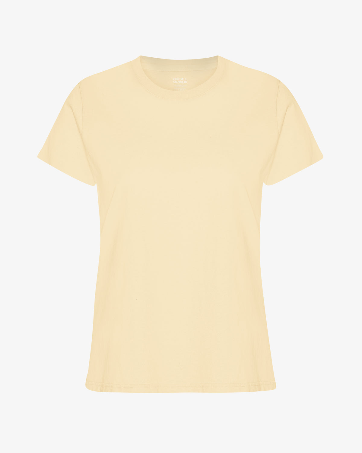 Women Light Organic Tee - Soft Yellow
