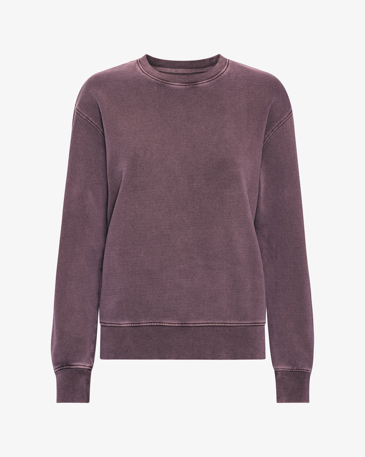 Women Classic Organic Crew - Faded Grape
