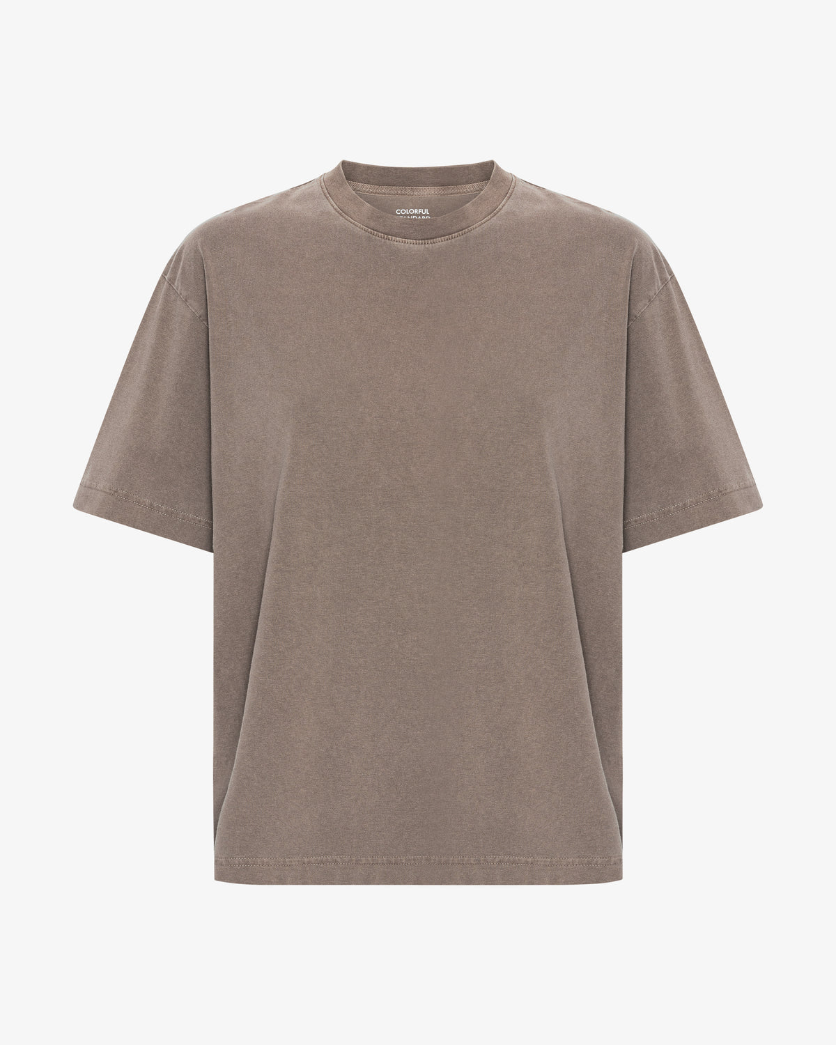 Oversized Organic T-Shirt - Faded Khaki