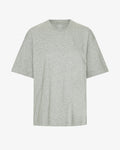 Oversized Organic T-Shirt - Heather Grey